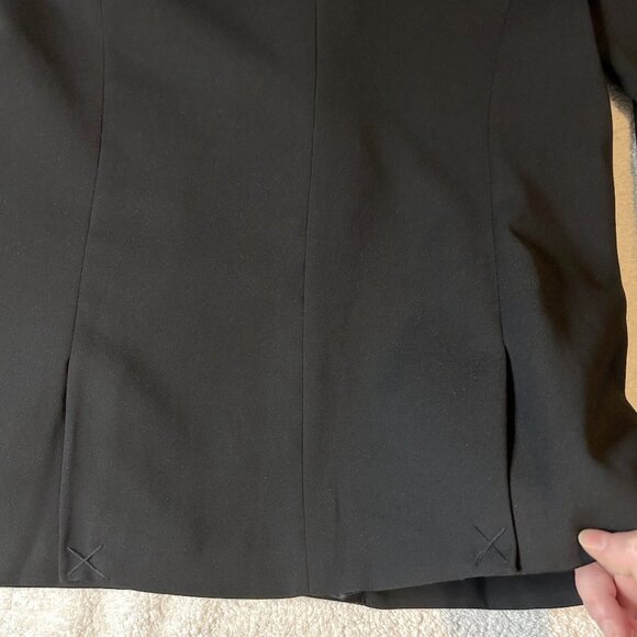 Current Air black double breasted blazer w/satin look lapel - Picture 7 of 13